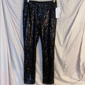 Sequined pants